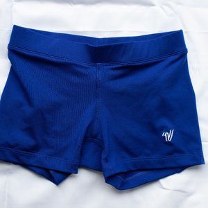 50% OFF Blue Women's Varsity Shorts